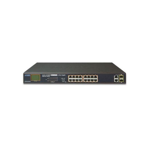 FGSD-1022VHP 8-Port 10/100TX 802.3at PoE + 2-Port Gigabit TP